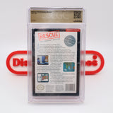 RESCUE: THE EMBASSY MISSION - CGC GRADED 9.8 A+! NEW & Factory Sealed with Authentic H-Seam! (NES Nintendo)
