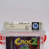 CROC 2 - PERFECT & ONLY HIGHEST GRADED WATA 10 A++! NEW & Factory Sealed! (PS1 PlayStation 1)