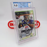 NCAA FOOTBALL 2005 - CGC GRADED 9.0 B+! NEW & Factory Sealed! (XBOX)