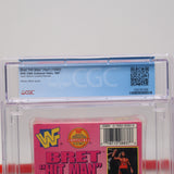 BRET 'HIT MAN' HART / HITMAN - CGC GRADED 9.4 A+! NEW & Factory Sealed with Authentic V-Overlap Seam! (VHS)