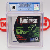 TOM CLANCY'S RAINBOW SIX - HIGHEST/PERFECT GRADED CGC 10 A++! NEW & Factory Sealed! (Sega Dreamcast)