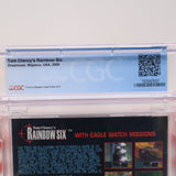TOM CLANCY'S RAINBOW SIX - HIGHEST/PERFECT GRADED CGC 10 A++! NEW & Factory Sealed! (Sega Dreamcast)