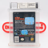 SUPER MARIO BROS. BROTHERS 1 (THE ORIGINAL!) WATA GRADED 6.0 B+! NEW & Factory Sealed with Authentic H-Seam! (NES Nintendo)