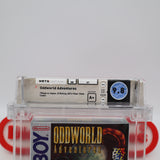 ODD WORLD / ODDWORLD ADVENTURES - WATA GRADED 9.8 A+! NEW & Factory Sealed with Authentic H-Seam! (Game Boy Original)