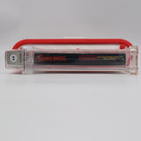 SUPER MARIO BROS. BROTHERS 1 (THE ORIGINAL!) WATA GRADED 6.0 B+! NEW & Factory Sealed with Authentic H-Seam! (NES Nintendo)