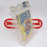 SUPER MARIO BROS. 3 / BROTHERS III - WATA GRADED 7.5 A! NEW & Factory Sealed with Authentic H-Seam! (NES Nintendo)