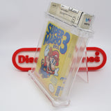 SUPER MARIO BROS. 3 / BROTHERS III - WATA GRADED 7.5 A! NEW & Factory Sealed with Authentic H-Seam! (NES Nintendo)