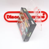 NCAA COLLEGE FOOTBALL - NEW & Factory Sealed with Authentic V-Seam! (SNES Super Nintendo)