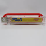 SUPER MARIO BROS. 3 / BROTHERS III - WATA GRADED 7.5 A! NEW & Factory Sealed with Authentic H-Seam! (NES Nintendo)