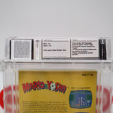 MARIO & YOSHI - WATA GRADED 9.4 A++! NEW & Factory Gloss Sticker Sealed! (NES Nintendo)