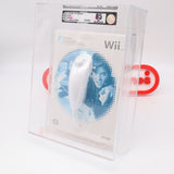 WII NUNCHUK CONTROLLER - VGA GRADED 85 NM+ SILVER UNCIRCULATED! NEW & Factory Sealed! (Nintendo WII)