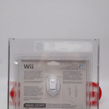 WII NUNCHUK CONTROLLER - VGA GRADED 85 NM+ SILVER UNCIRCULATED! NEW & Factory Sealed! (Nintendo WII)