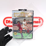 TECMO WORLD CUP SOCCER - NEW & Factory Sealed with Authentic Tube Seal! (Sega Genesis)