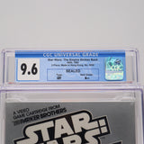 STAR WARS: THE EMPIRE STRIKES BACK - CGC GRADED 9.6 A++! NEW & Factory Sealed! (Atari 2600)