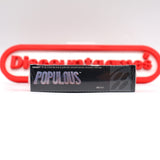 POPULOUS: GOOD OVER EVIL - NEW & Factory Sealed with Authentic V-Seam! (SNES Super Nintendo)