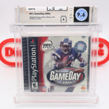 NFL GAMEDAY 2004 FOOTBALL - WATA GRADED 9.6 A! NEW & Factory Sealed! (PS1 PlayStation 1)