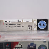 NFL GAMEDAY 2004 FOOTBALL - WATA GRADED 9.6 A! NEW & Factory Sealed! (PS1 PlayStation 1)