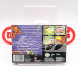 DISNEY'S THE JUNGLE BOOK - NEW & Factory Sealed with Authentic H-Overlap Seam! (SNES Super Nintendo)