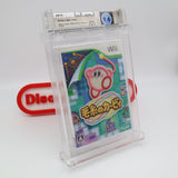 KIRBY'S EPIC YARN (Japanese Version) - WATA GRADED 9.4 A! NEW & Factory Sealed! (Nintendo Wii)