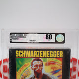 ARNOLD SCHWARZENEGGER: PREDATOR - VGA GRADED 80 NM SILVER! NEW & Factory Sealed with Authentic H-Seam! (NES Nintendo)