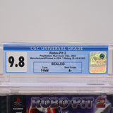 ROBO-PIT 2 II - CGC GRADED 9.8 A+! NEW & Factory Sealed! (PS1 PlayStation 1)