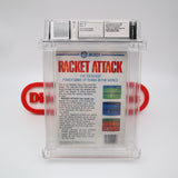 RACKET ATTACK TENNIS - WATA GRADED 7.5 A! NEW & Factory Sealed with Authentic H-Seam! (NES Nintendo)