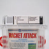 RACKET ATTACK TENNIS - WATA GRADED 7.5 A! NEW & Factory Sealed with Authentic H-Seam! (NES Nintendo)