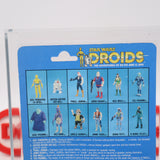 UNCLE GUNDY WITH COLLECTOR'S COIN! AFA GRADED 70 Y-EX+ 12 BACK - NEW Authentic & Factory Sealed! (MOC Vintage Star Wars DROIDS Figure)