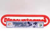 TRIPLE PLAY 2000 BASEBALL (CHICAGO CUBS COVER!) NEW & Factory Sealed with Authentic V-Seam! (N64 Nintendo 64)
