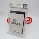 FINAL FANTASY X-2 (Japanese Version) - WATA GRADED 9.6 A+! NEW & Factory Sealed! (PS2 PlayStation 2)