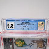 DISNEY/PIXAR'S: A BUG'S LIFE - CGC GRADED 9.8 A+! NEW & Factory Sealed! (PS1 PlayStation 1)
