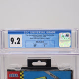 THE INCREDIBLE CRASH TEST DUMMIES - CGC GRADED 9.2 C! NEW & Factory Sealed with Authentic LRT Seal! (Sega Genesis)