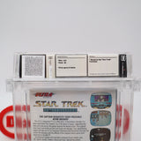 STAR TREK: 25TH ANNIVERSARY - WATA GRADED 8.5 B+! NEW & Factory Sealed with Authentic H-Seam! (NES Nintendo)