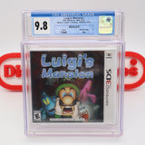 LUIGI'S MANSION - CGC GRADED 9.8 A++! NEW & Factory Sealed! (Nintendo 3DS)