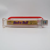 ROCK 'N' BALL PINBALL - WATA GRADED 7.5 B! NEW & Factory Sealed with Authentic H-Seam! (NES Nintendo)