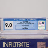 INFILTRATE (APOLLO) - CGC GRADED 9.0 NS! BRAND NEW & UNOPENED! (Atari 2600)