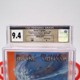 METAL FIGHTER - CGC PEDIGREE GRADED 9.4 A! NEW & Factory Sealed with Authentic 3-Sided Seam! (NES Nintendo)