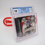 NFL GAMEDAY 2003 - BRADY COVER! PERFECT GRADED CGC 10 A++! NEW & Factory Sealed! (PS1 PlayStation 1)