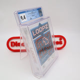 LOOPZ / LOOPS - CGC GRADED 9.4 A+! NEW & Factory Sealed with Authentic H-Seam! (NES Nintendo)