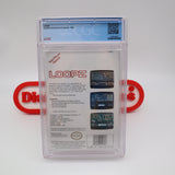 LOOPZ / LOOPS - CGC GRADED 9.4 A+! NEW & Factory Sealed with Authentic H-Seam! (NES Nintendo)