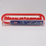 T2 TERMINATOR 2: JUDGMENT DAY - VGA GRADED 80+ NM SILVER! NEW & Factory Sealed with Authentic V-Overlap Seam! (NES Nintendo)