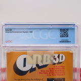 ORB 3D / 3-D - CGC GRADED 9.6 A+! NEW & Factory Sealed with Authentic H-Seam! (NES Nintendo)