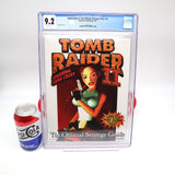 TOMB RAIDER II 2: THE OFFICIAL STRATEGY GUIDE - PC & PS1 VERSION CGC GRADED 9.2!