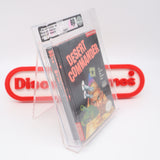 DESERT COMMANDER - VGA GRADED 80 NM SILVER! NEW & Factory Sealed with Authentic H-Seam! (NES Nintendo)