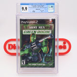 ARMY MEN: GREEN ROGUE - CGC GRADED 9.9 A+! NEW & Factory Sealed! (PS2 PlayStation 2)