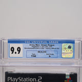 ARMY MEN: GREEN ROGUE - CGC GRADED 9.9 A+! NEW & Factory Sealed! (PS2 PlayStation 2)