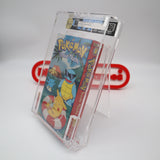 POKEMON: SEASIDE PIKACHU - IGS GRADED 7.0 BOX & 7.5 SEAL! NEW & Factory Sealed with Authentic H-Overlap Seam! (VHS)