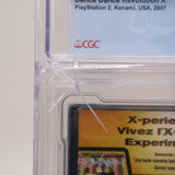 DANCE DANCE REVOLUTION X - CGC GRADED 9.8 A+! NEW & Factory Sealed! (PS2 PlayStation 2)