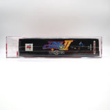 TIME CRISIS II + GUNCON 2 - VGA BIG BOX GRADED 85+ NM+ GOLD ARCHIVAL! NEW & Factory Sealed! (PS2 PlayStation 2)