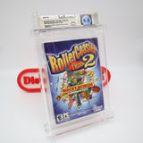 ROLLERCOASTER TYCOON 2 II: WACKY WORLDS EXPANSION PACK - WATA GRADED 8.5 A+! NEW & Factory Sealed! (PC Computer Game)